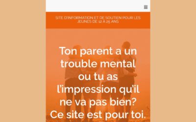 Site d’information et de soutien pour les jeunes de 12 à 25 ans